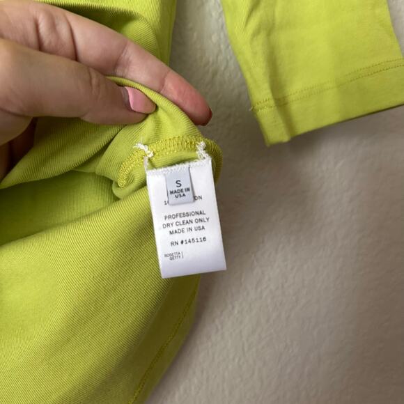 Rosetta Getty Crewneck Cotton T-shirt In Apple Size Small - Picture 7 of 8